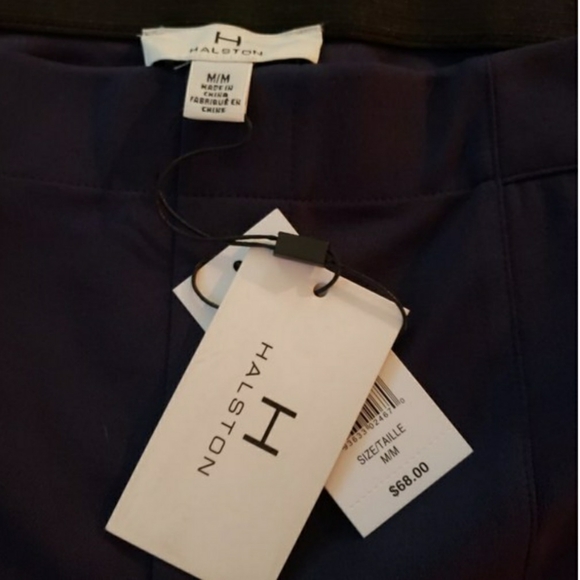 NWT Halston pull-up pants - Picture 3 of 7